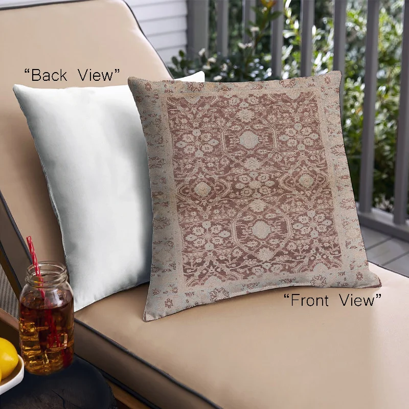 Weekend Deals That Amaze Mid-Century Modern Urban Indoor Outdoor Square Sienna Brown Throw Pillow, 18 inch by 18 inch, pwurb3071 Weekend Deals That Amaze Mid-Century Modern Urban Indoor Outdoor Square Sienna Brown Throw Pillow, 18 inch by 18 inch, pwurb3071