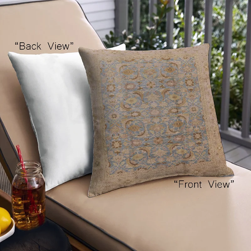 Weekend Specials to Enjoy Mid-Century Modern Urban Indoor Outdoor Square Sienna Brown Throw Pillow, 18 inch by 18 inch, pwurb3101 Weekend Specials to Enjoy Mid-Century Modern Urban Indoor Outdoor Square Sienna Brown Throw Pillow, 18 inch by 18 inch, pwurb3101
