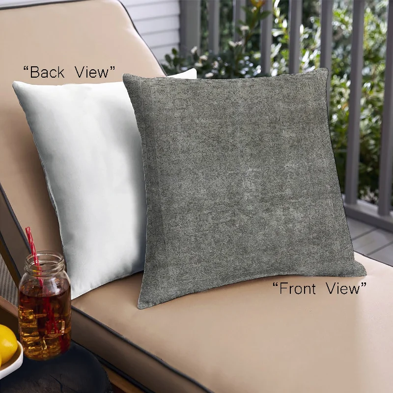 Bonus Offer Mid-Century Modern Urban Indoor Outdoor Square Western Charcoal Gray Throw Pillow, 18 inch by 18 inch, pwurb3108 Bonus Offer Mid-Century Modern Urban Indoor Outdoor Square Western Charcoal Gray Throw Pillow, 18 inch by 18 inch, pwurb3108