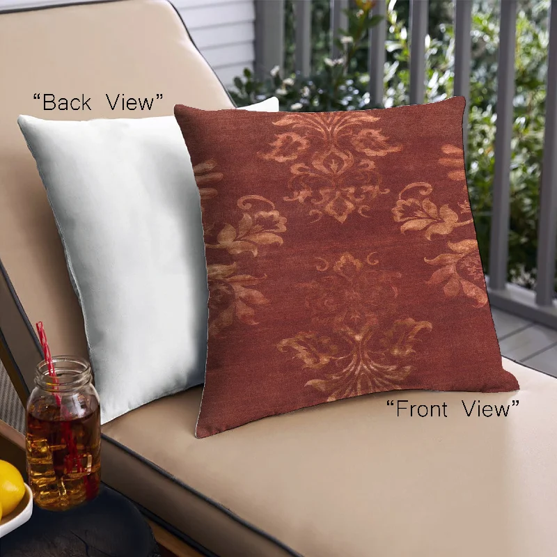 Deal Alert Mid-Century Modern Urban Indoor Outdoor Square Tomato Red Throw Pillow, 18 inch by 18 inch, pwurb44 Deal Alert Mid-Century Modern Urban Indoor Outdoor Square Tomato Red Throw Pillow, 18 inch by 18 inch, pwurb44
