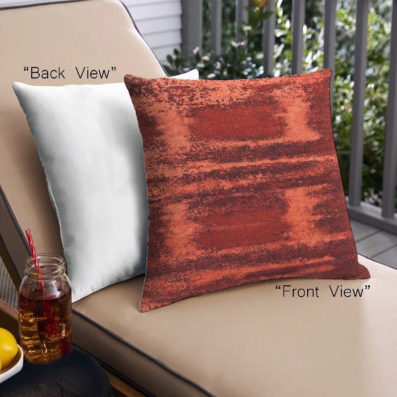 Savings Alert Mid-Century Modern Urban Indoor Outdoor Square Tomato Red Throw Pillow, 18 inch by 18 inch, pwurb45 Savings Alert Mid-Century Modern Urban Indoor Outdoor Square Tomato Red Throw Pillow, 18 inch by 18 inch, pwurb45