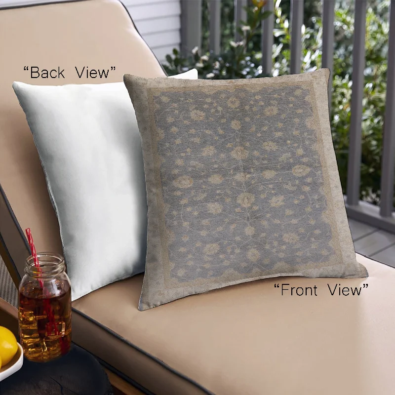 Limited Supply Mid-Century Modern Urban Indoor Outdoor Square Sandstone Brown Throw Pillow, 18 inch by 18 inch, pwurb481 Limited Supply Mid-Century Modern Urban Indoor Outdoor Square Sandstone Brown Throw Pillow, 18 inch by 18 inch, pwurb481