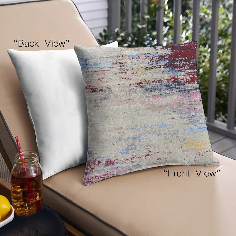 While Supplies Last Mid-Century Modern Urban Indoor Outdoor Square Rose Dust Purple Throw Pillow, 18 inch by 18 inch, pwurb49 While Supplies Last Mid-Century Modern Urban Indoor Outdoor Square Rose Dust Purple Throw Pillow, 18 inch by 18 inch, pwurb49