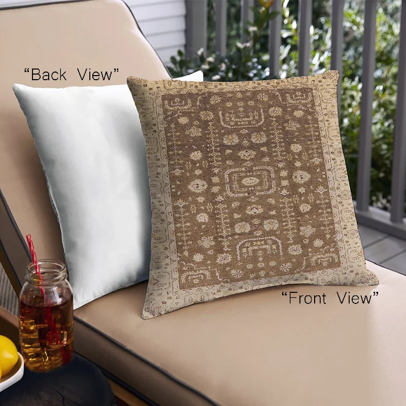 Special Price Mid-Century Modern Urban Indoor Outdoor Square Sandy Brown Throw Pillow, 18 inch by 18 inch, pwurb628 Special Price Mid-Century Modern Urban Indoor Outdoor Square Sandy Brown Throw Pillow, 18 inch by 18 inch, pwurb628