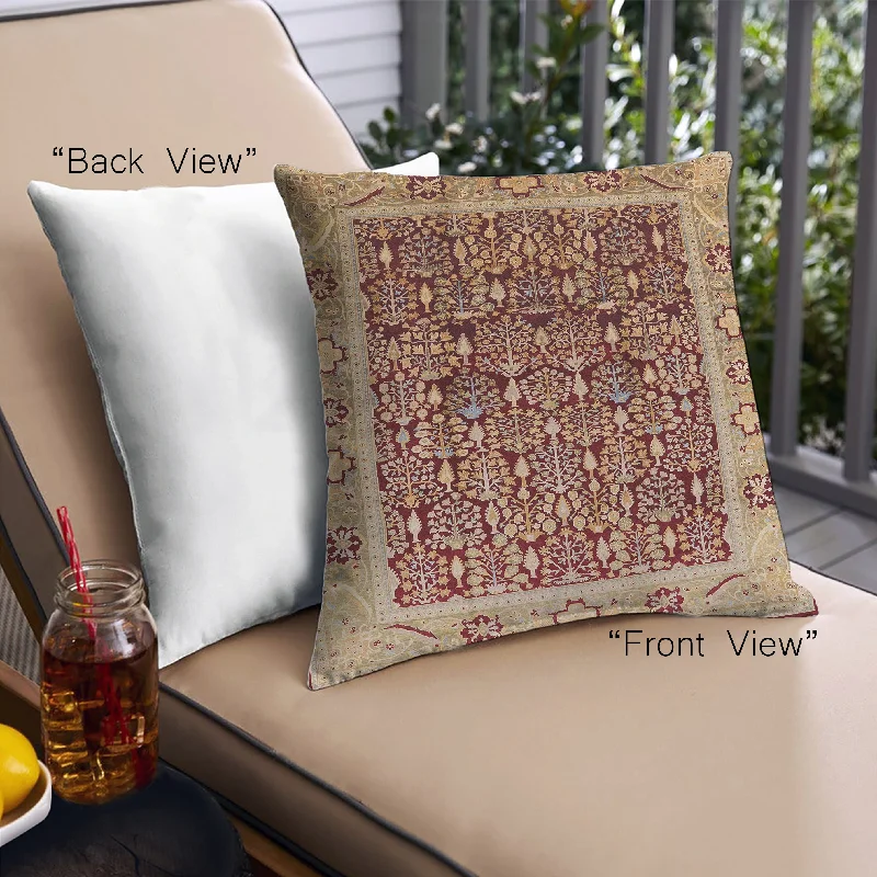Steals and Deals Mid-Century Modern Urban Indoor Outdoor Square Sandy Brown Throw Pillow, 18 inch by 18 inch, pwurb652 Steals and Deals Mid-Century Modern Urban Indoor Outdoor Square Sandy Brown Throw Pillow, 18 inch by 18 inch, pwurb652