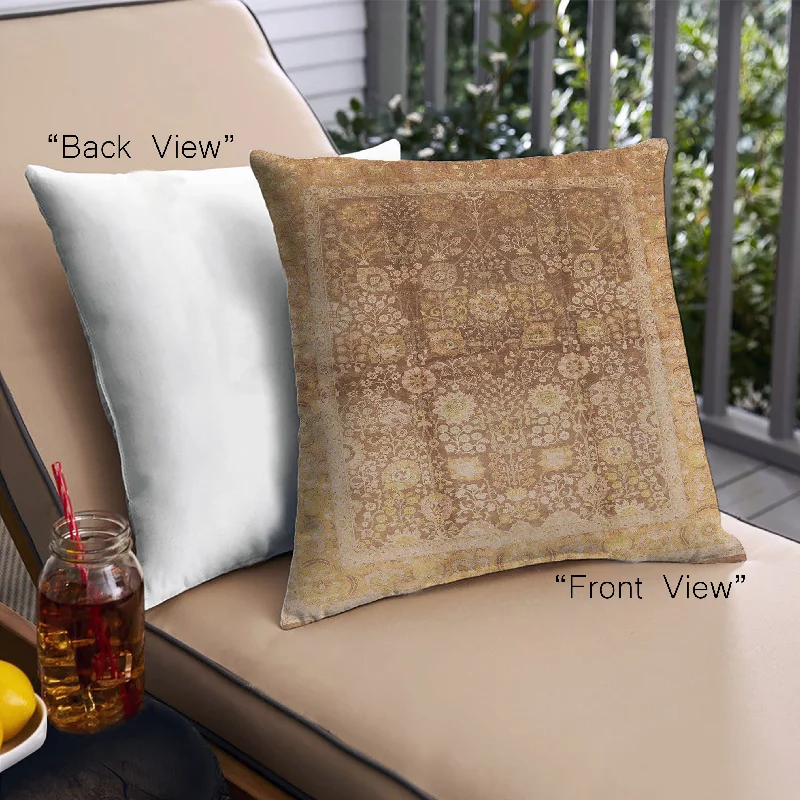 Online Deal Mid-Century Modern Urban Indoor Outdoor Square Yellow Orange Throw Pillow, 18 inch by 18 inch, pwurb688 Online Deal Mid-Century Modern Urban Indoor Outdoor Square Yellow Orange Throw Pillow, 18 inch by 18 inch, pwurb688