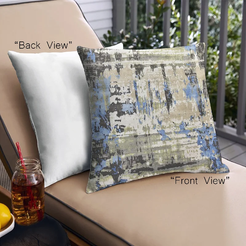 Limited Edition Mid-Century Modern Urban Indoor Outdoor Square Tan Brown Gold Throw Pillow, 18 inch by 18 inch, pwurb7 Limited Edition Mid-Century Modern Urban Indoor Outdoor Square Tan Brown Gold Throw Pillow, 18 inch by 18 inch, pwurb7