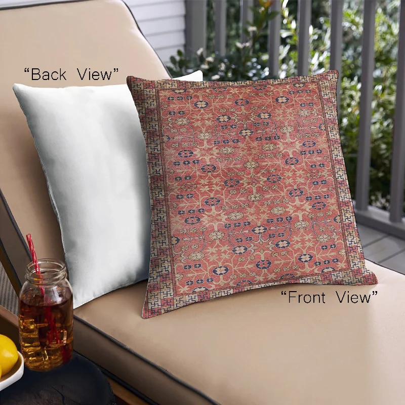 While Supplies Last Mid-Century Modern Urban Indoor Outdoor Square Sunrise Orange Throw Pillow, 18 inch by 18 inch, pwurb708 While Supplies Last Mid-Century Modern Urban Indoor Outdoor Square Sunrise Orange Throw Pillow, 18 inch by 18 inch, pwurb708