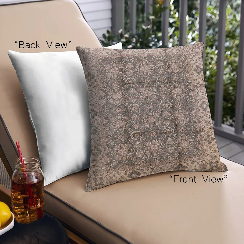 Weekend Bargains to Love Mid-Century Modern Urban Indoor Outdoor Square Sepia Brown Throw Pillow, 18 inch by 18 inch, pwurb713 Weekend Bargains to Love Mid-Century Modern Urban Indoor Outdoor Square Sepia Brown Throw Pillow, 18 inch by 18 inch, pwurb713