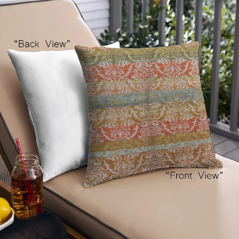 Best Deals Mid-Century Modern Urban Indoor Outdoor Square Mahogany Brown Throw Pillow, 18 inch by 18 inch, pwurb721 Best Deals Mid-Century Modern Urban Indoor Outdoor Square Mahogany Brown Throw Pillow, 18 inch by 18 inch, pwurb721
