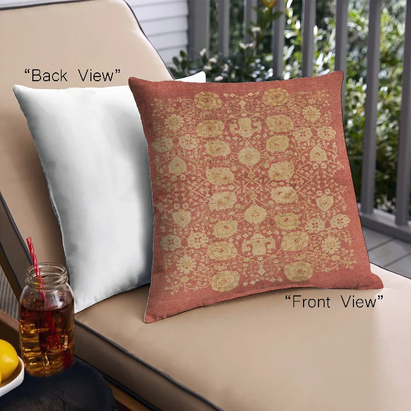 Special Price Mid-Century Modern Urban Indoor Outdoor Square Orange Throw Pillow, 18 inch by 18 inch, pwurb875 Special Price Mid-Century Modern Urban Indoor Outdoor Square Orange Throw Pillow, 18 inch by 18 inch, pwurb875