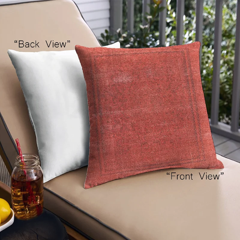 Flash Deals For A Limited Time Mid-Century Modern Urban Indoor Outdoor Square Red Throw Pillow, 18 inch by 18 inch, pwurb954 Flash Deals For A Limited Time Mid-Century Modern Urban Indoor Outdoor Square Red Throw Pillow, 18 inch by 18 inch, pwurb954