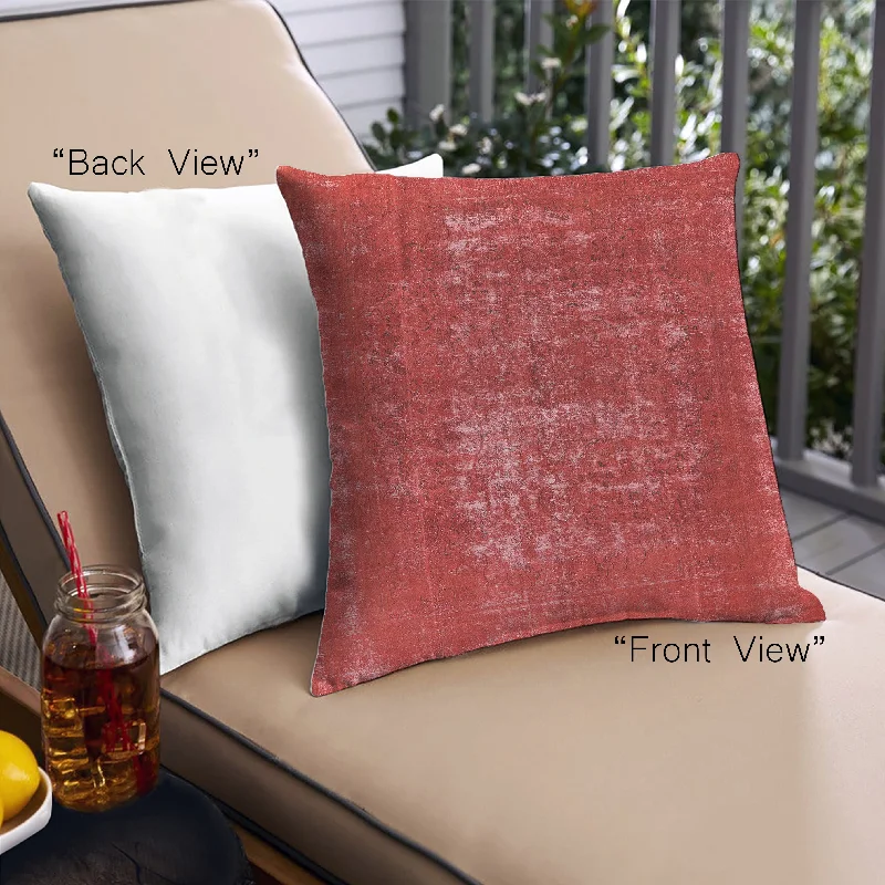 Shop Now And Enjoy Exclusive Savings Mid-Century Modern Urban Indoor Outdoor Square Red Throw Pillow, 18 inch by 18 inch, pwurb961 Shop Now And Enjoy Exclusive Savings Mid-Century Modern Urban Indoor Outdoor Square Red Throw Pillow, 18 inch by 18 inch, pwurb961