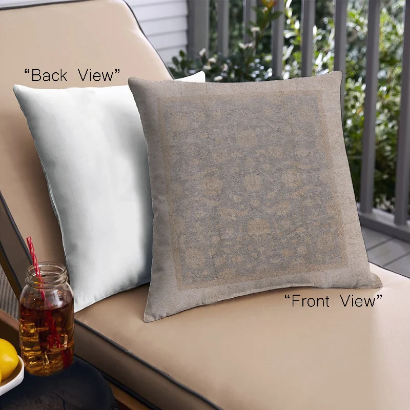 Instant Savings Mid-Century Modern Urban Indoor Outdoor Square Rose Dust Purple Throw Pillow, 18 inch by 18 inch, pwurb983 Instant Savings Mid-Century Modern Urban Indoor Outdoor Square Rose Dust Purple Throw Pillow, 18 inch by 18 inch, pwurb983