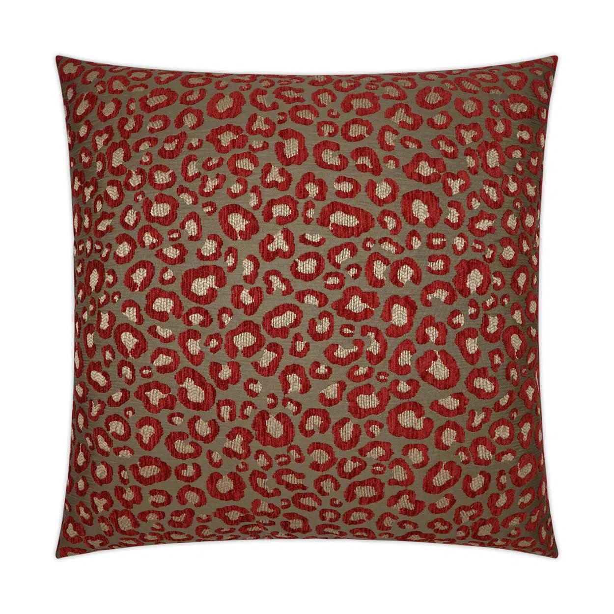 Big Savings Sarafina Wine Animal Red Tan Taupe Large Throw Pillow With Insert