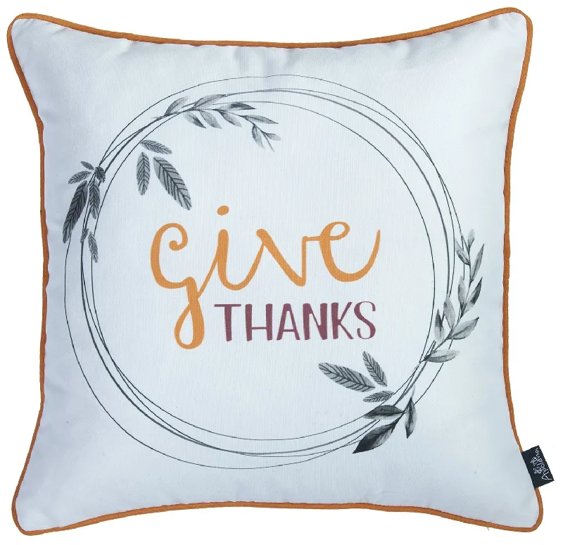 Massive Deals Set Of 2 18" Thanksgiving Pie Throw Pillow Cover In Multicolor