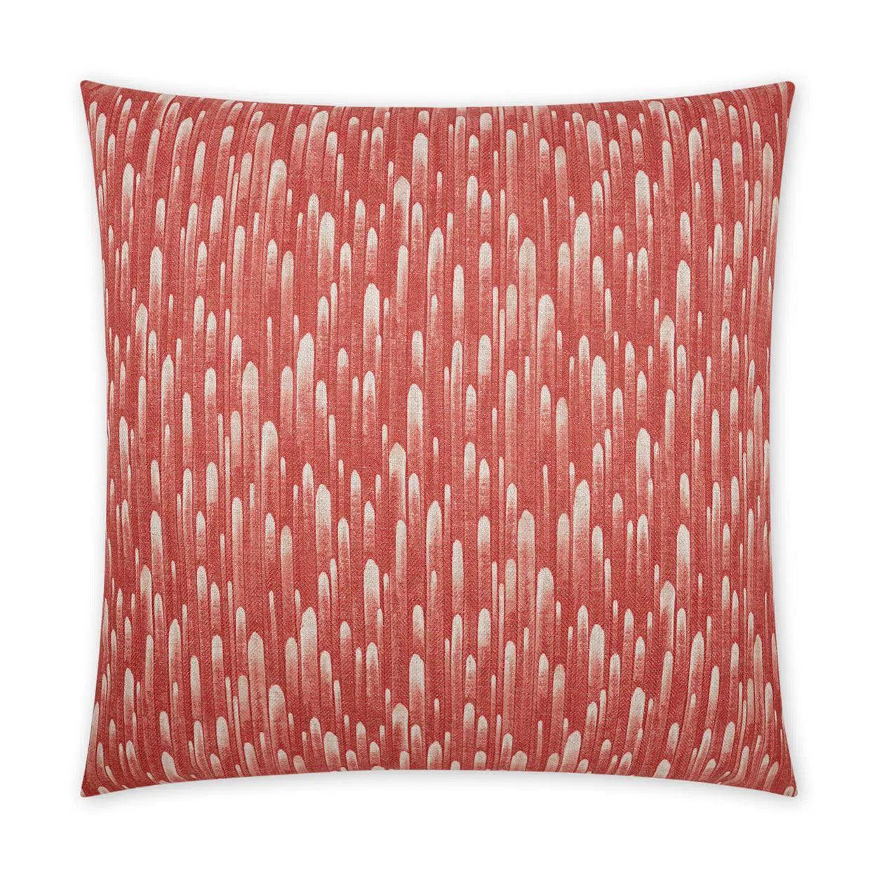 Savings Galore Space Coral Transitional Abstract Red Large Throw Pillow With Insert Savings Galore Space Coral Transitional Abstract Red Large Throw Pillow With Insert
