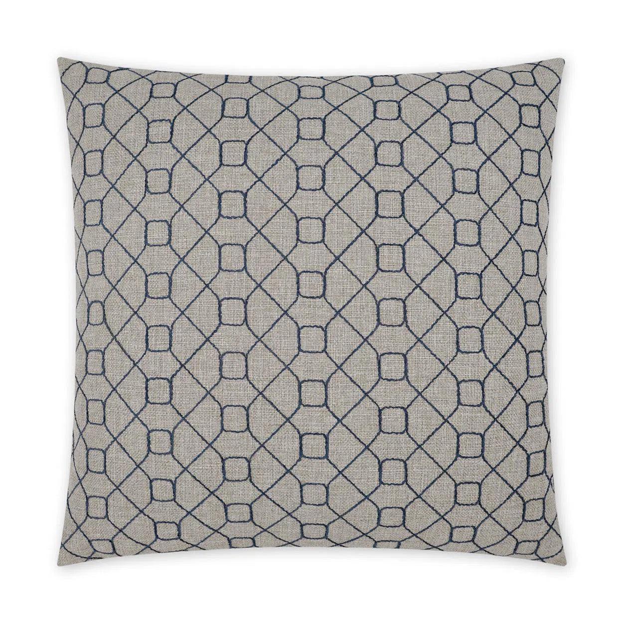 Make Your Weekend Count with Savings Stornoway Blue Geometric Blue Large Throw Pillow With Insert Make Your Weekend Count with Savings Stornoway Blue Geometric Blue Large Throw Pillow With Insert