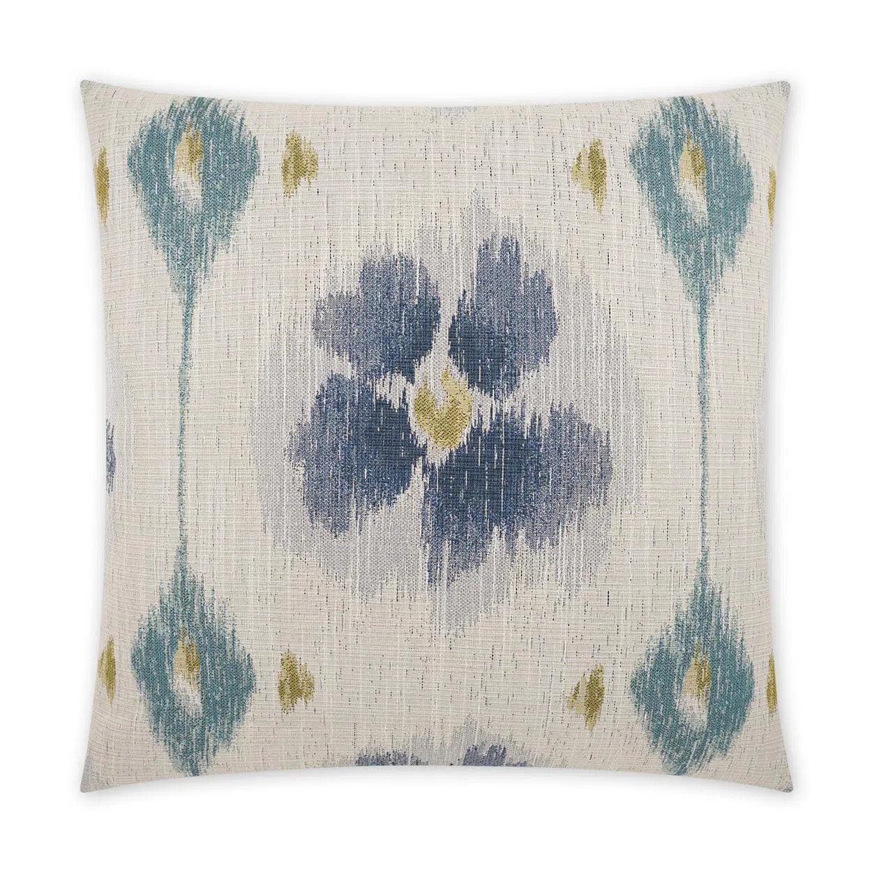 Weekend-Only Price Drops Tamarix Indigo Floral Blue Turquoise Teal Large Throw Pillow With Insert Weekend-Only Price Drops Tamarix Indigo Floral Blue Turquoise Teal Large Throw Pillow With Insert