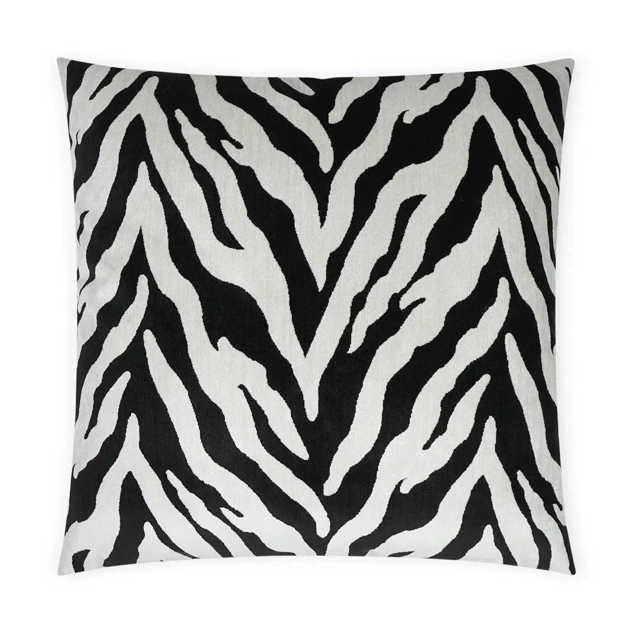 Price Drop Tanja Ebony Animal Black Large Throw Pillow With Insert
