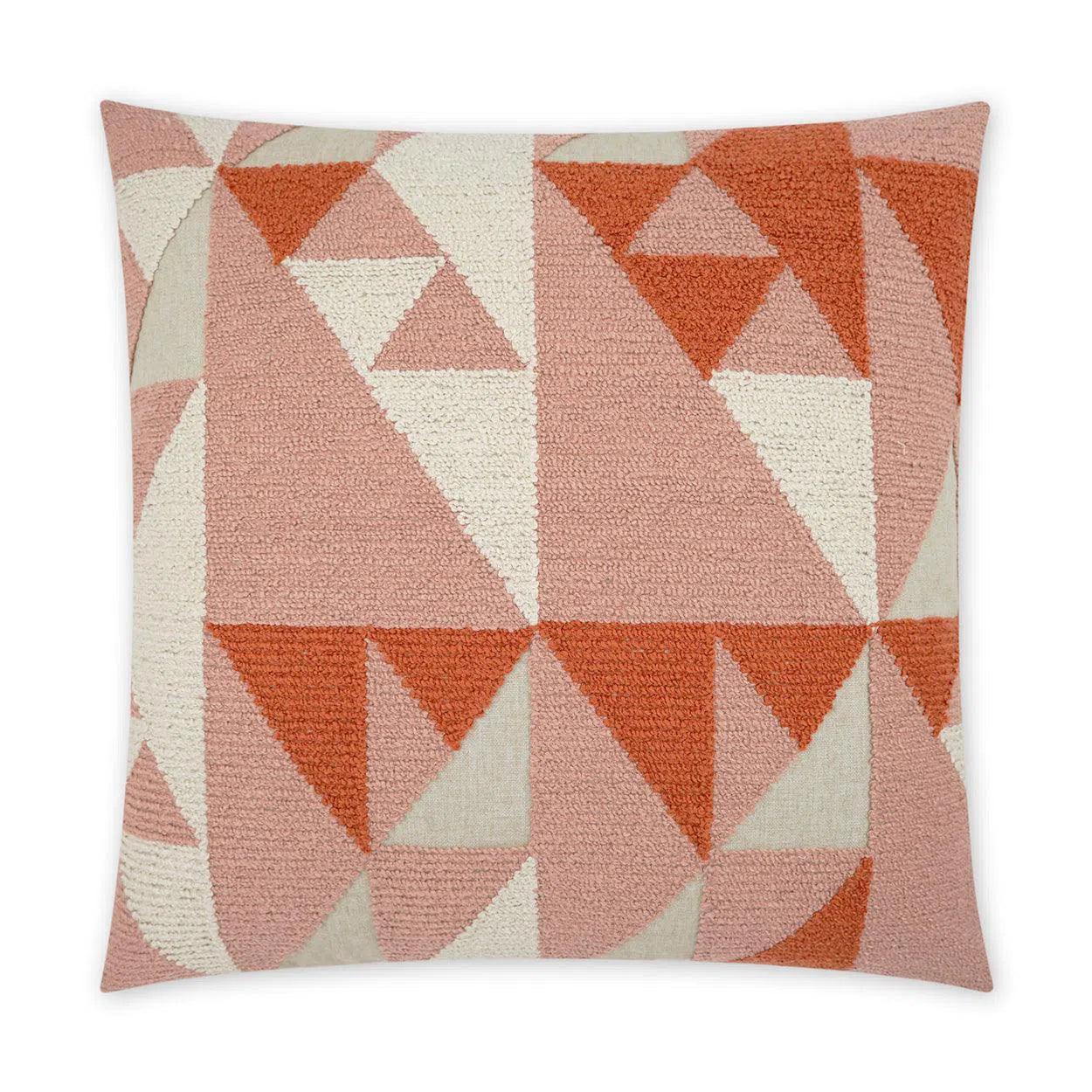 Today Only Viewpoint Modern Farmhouse Blush Large Throw Pillow With Insert